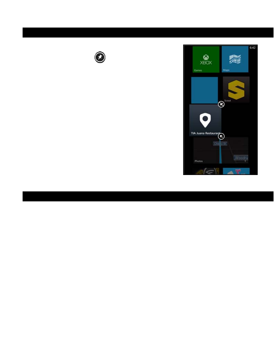 Pin to start, Favorites | Telenav Scout v1.2 for Windows for T-Mobile User Manual | Page 14 / 70