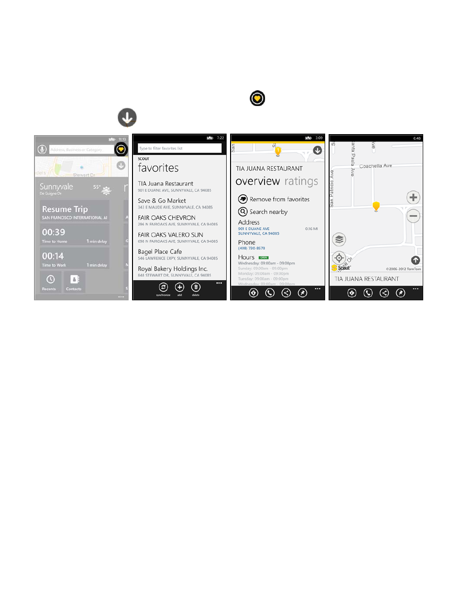 3 other ways to view a map | Telenav Scout v1.2 for Windows for T-Mobile User Manual | Page 20 / 70