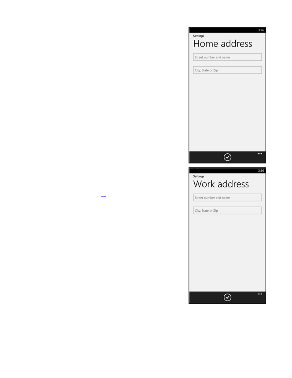 4 set up home, 5 set up work | Telenav Scout v1.2 for Windows for T-Mobile User Manual | Page 25 / 70