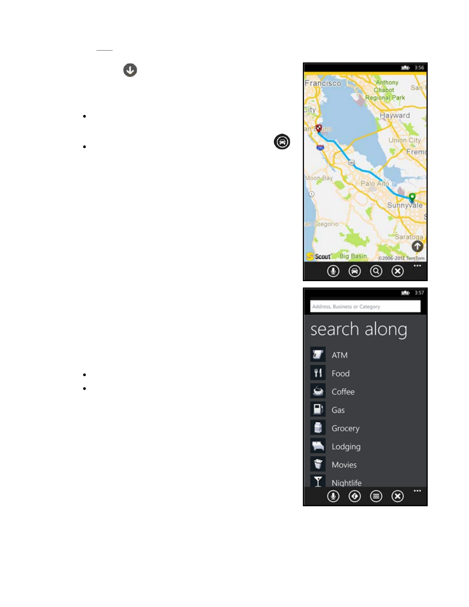 3 search along | Telenav Scout v1.2 for Windows for T-Mobile User Manual | Page 41 / 70