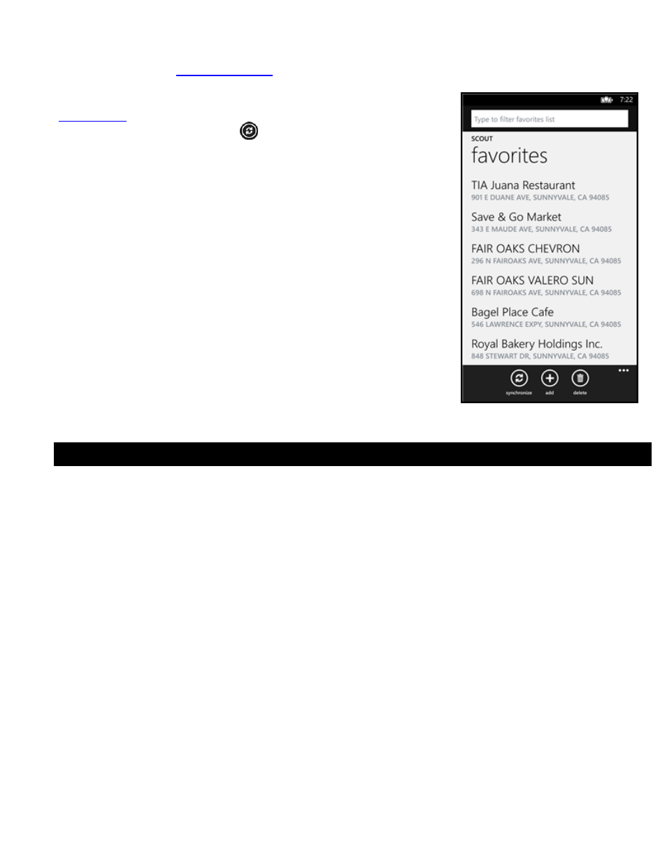1 syncing with www.scout.me, Error conditions | Telenav Scout v1.2 for Windows for T-Mobile User Manual | Page 64 / 70
