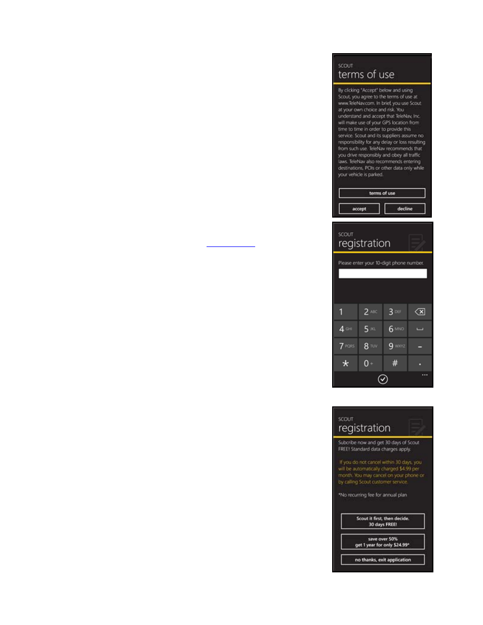 Telenav Scout v1.0 for Windows for T-Mobile User Manual | Page 10 / 74