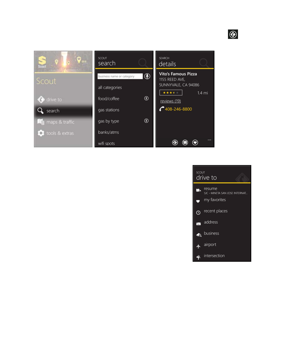 Telenav Scout v1.0 for Windows for T-Mobile User Manual | Page 15 / 74