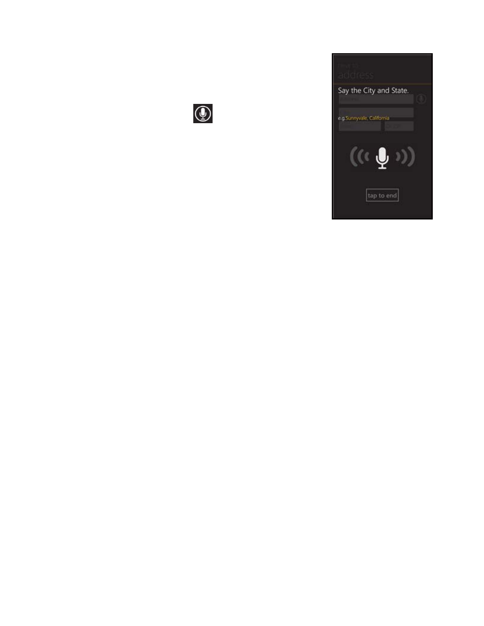 5 address – speaking in, Address – speaking in | Telenav Scout v1.0 for Windows for T-Mobile User Manual | Page 18 / 74