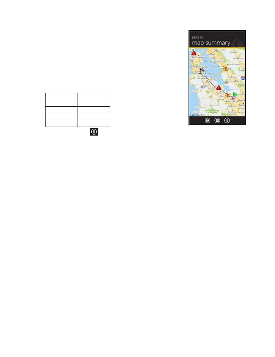 5 map summary, Map summary | Telenav Scout v1.0 for Windows for T-Mobile User Manual | Page 29 / 74