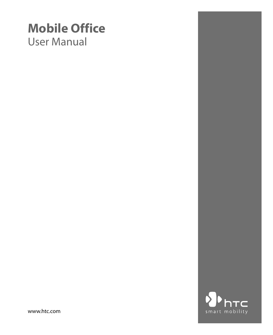 Telenav for Unlocked Supported Devices: Mobile Office - HTC Shift User Manual | 136 pages