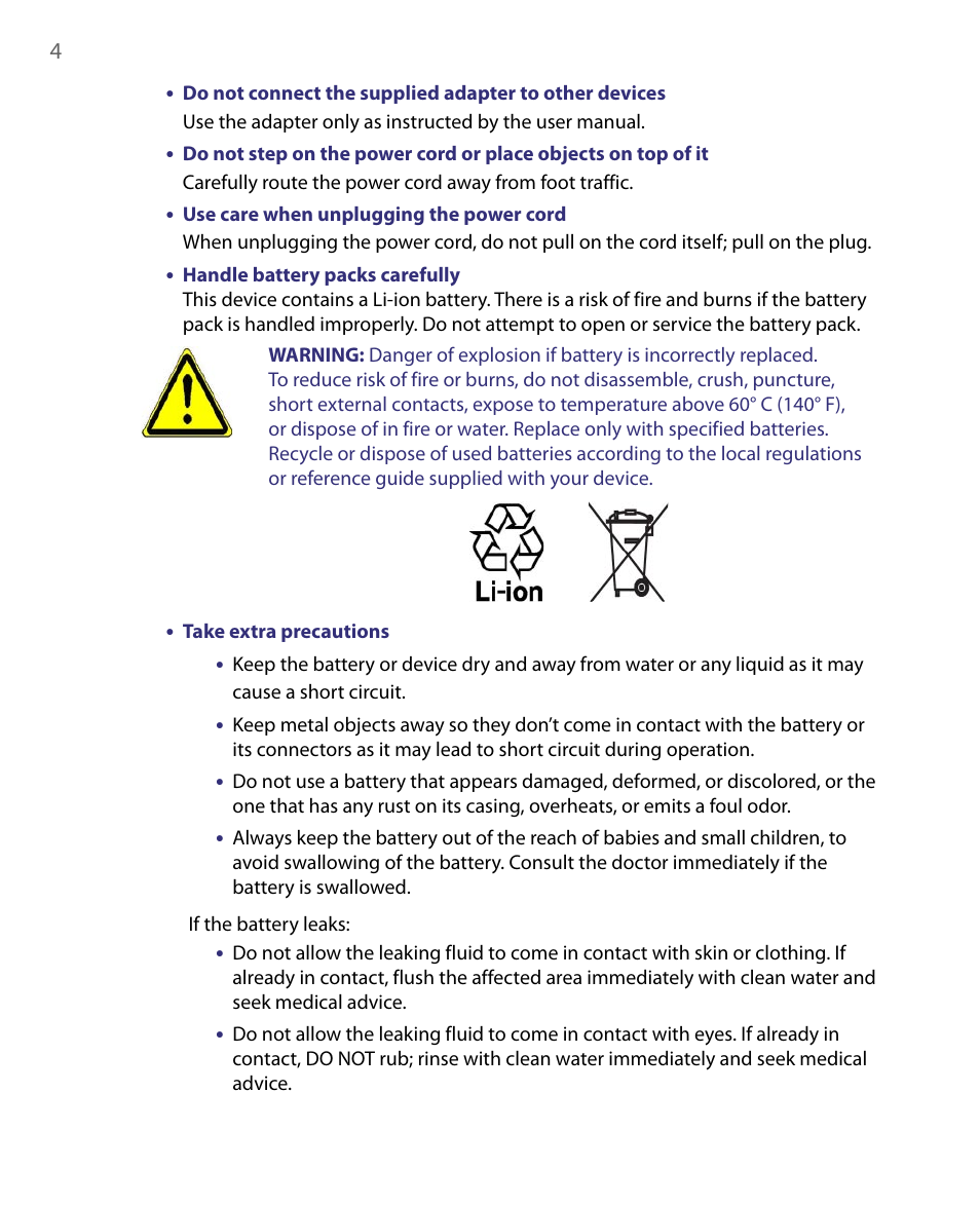 Telenav for Unlocked Supported Devices: Mobile Office - HTC Shift User Manual | Page 4 / 136