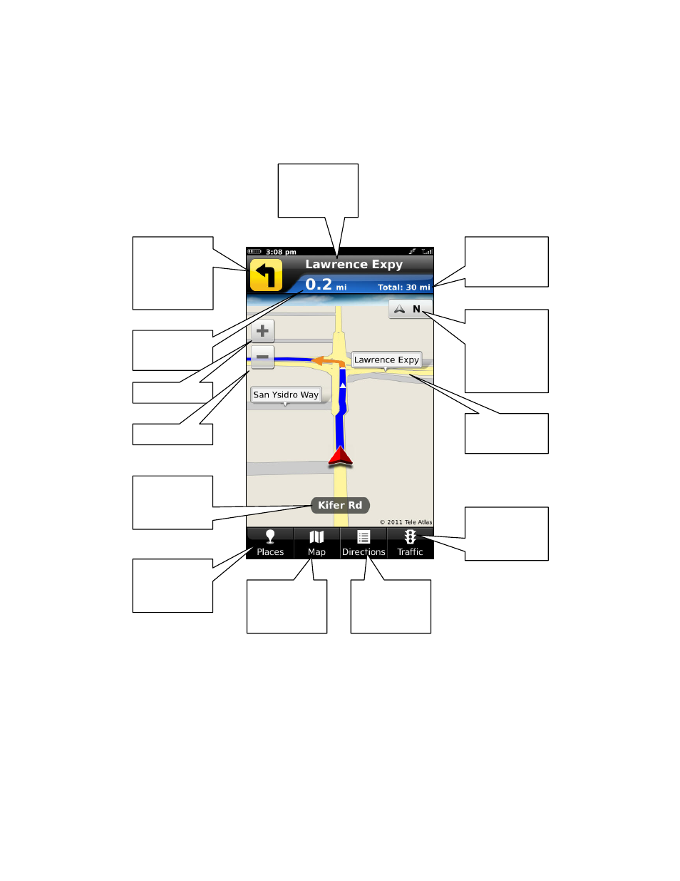 Telenav for Verizon Supported Devices: v6.2 for BlackBerry User Manual | Page 29 / 64