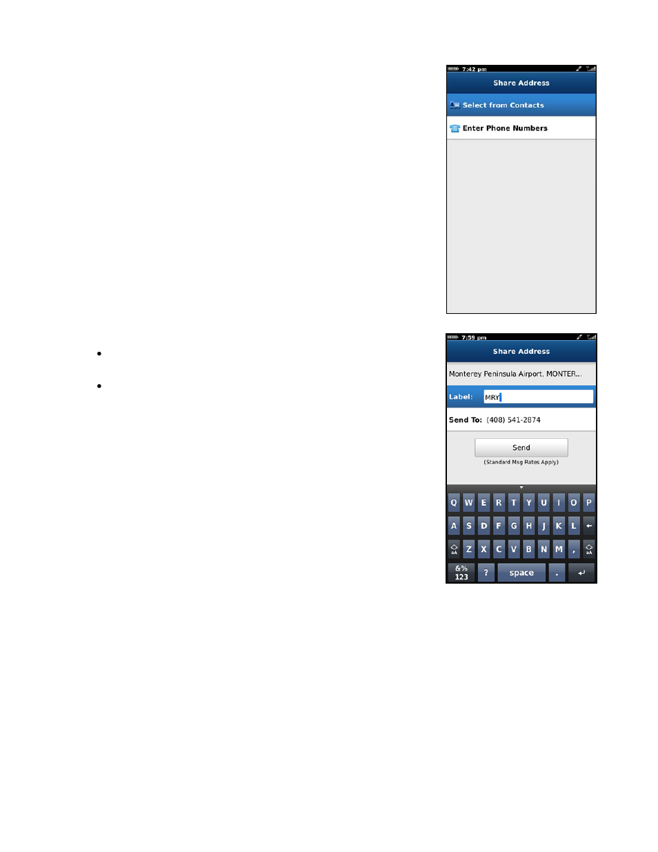 Telenav for Verizon Supported Devices: v6.2 for BlackBerry User Manual | Page 55 / 64