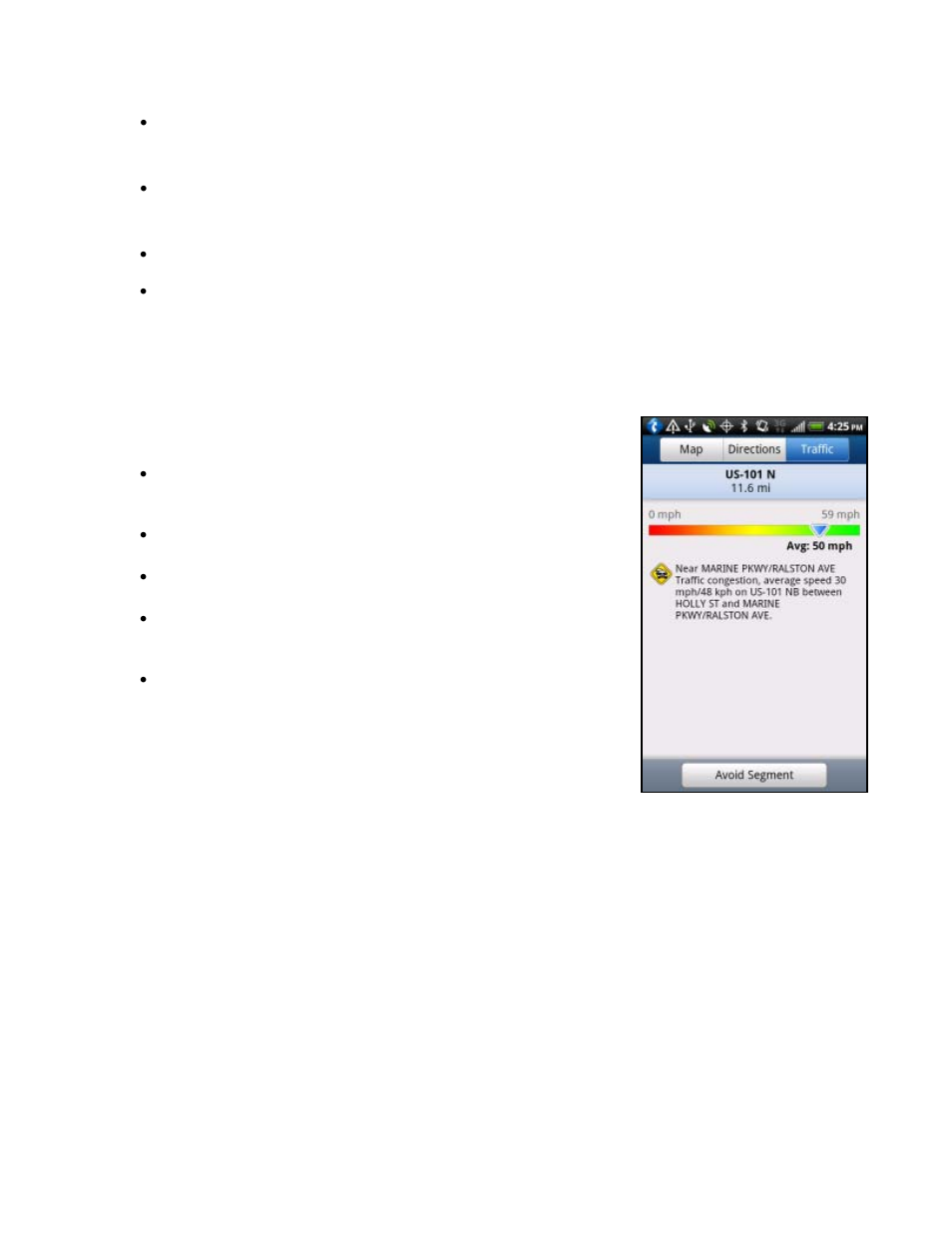 Telenav for Verizon Supported Devices: v6.2 for Android phones User Manual | Page 27 / 57