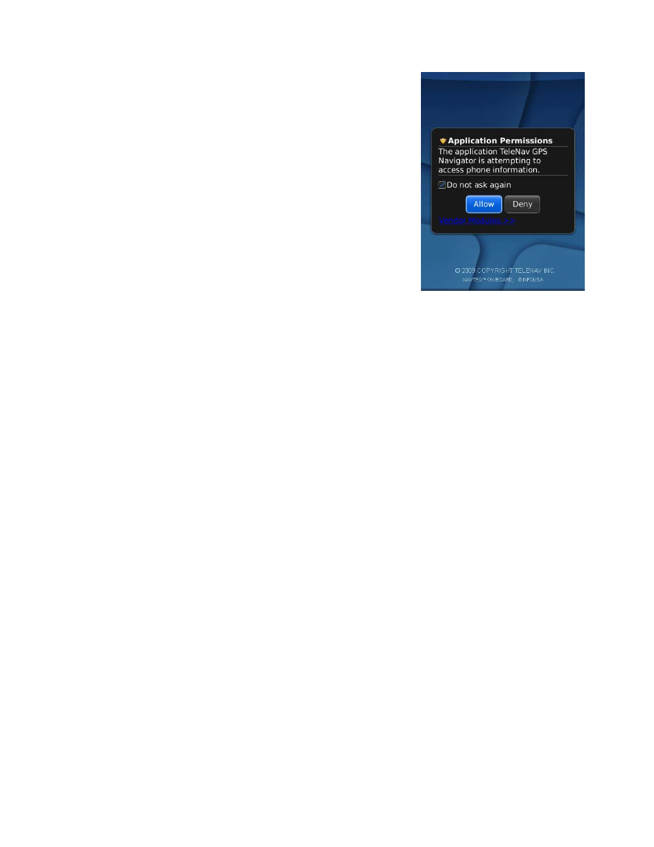 Telenav for Verizon Supported Devices: v5.5 for BlackBerry Storm User Manual | Page 15 / 64
