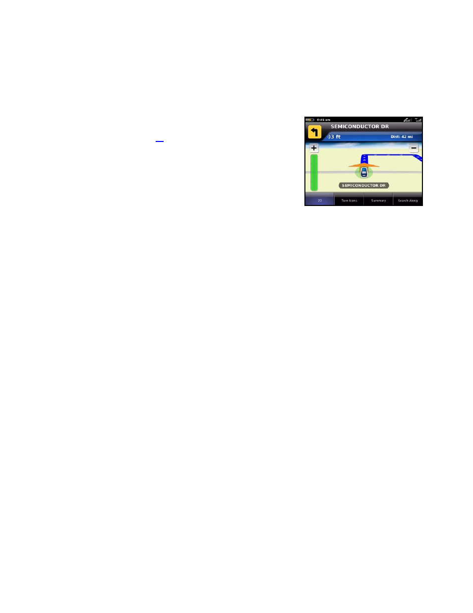 Navigation views | Telenav for Verizon Supported Devices: v5.5 for BlackBerry Storm User Manual | Page 30 / 64
