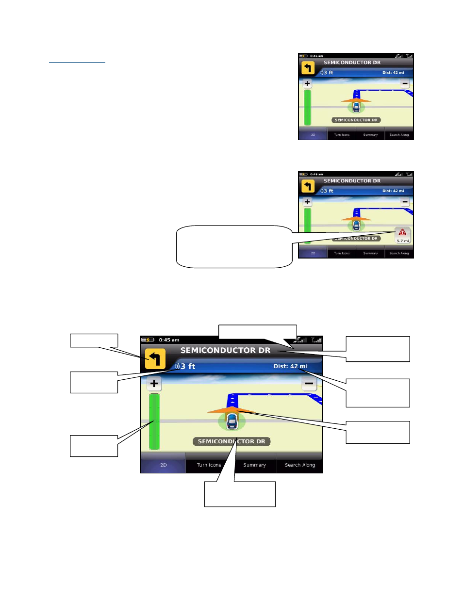 3d moving map | Telenav for Verizon Supported Devices: v5.5 for BlackBerry Storm User Manual | Page 32 / 64