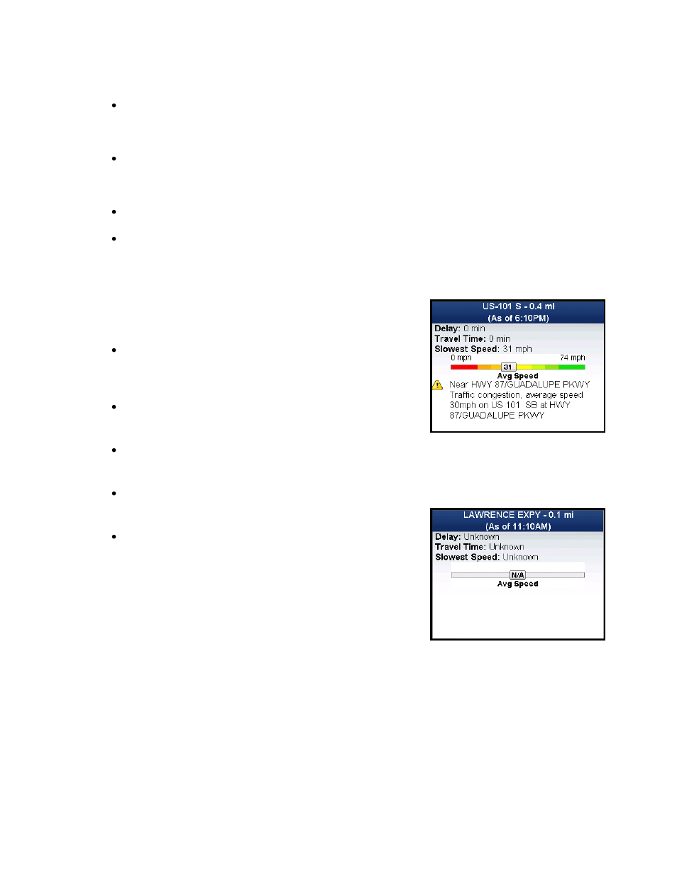 Telenav for Verizon Supported Devices: v5.5 for BlackBerry Tour User Manual | Page 35 / 68