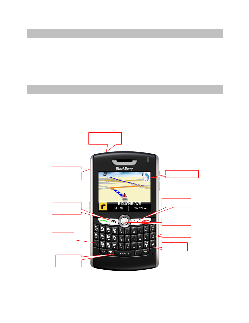 Data service options, The blackberry controls, The blackberry 8100, 8300, 8800, and 8830 controls | Telenav for Alltel Supported Devices: v5.1 for BlackBerry 8130 User Manual | Page 6 / 52