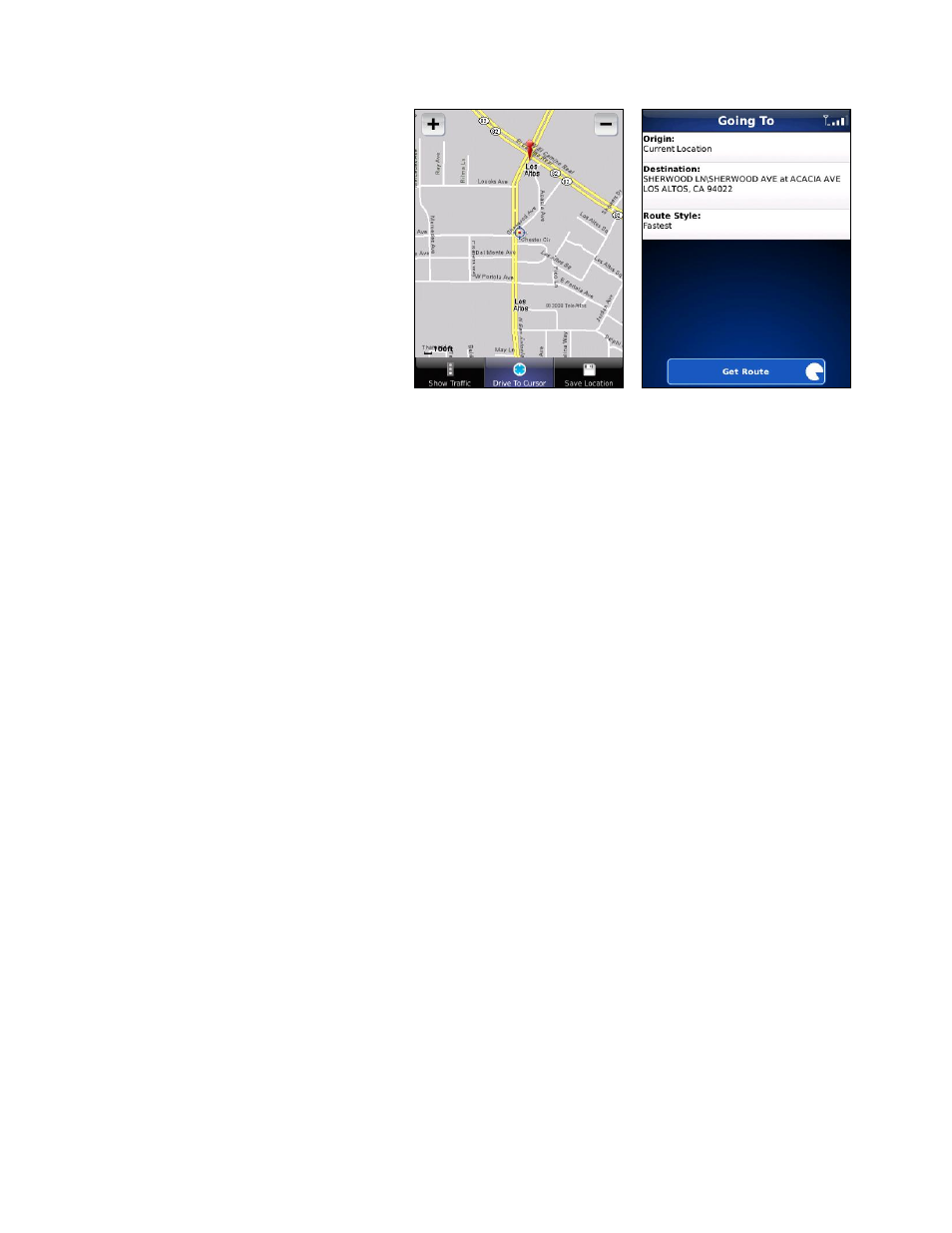 Telenav for Verizon Supported Devices: v5.1 for BlackBerry Storm User Manual | Page 16 / 56