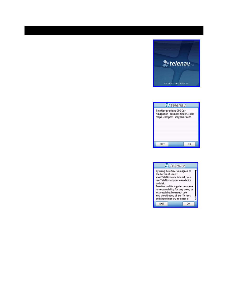 Telenav for Sprint Supported Devices: v4.1 for Sprint PPC-6700 User Manual | Page 10 / 31