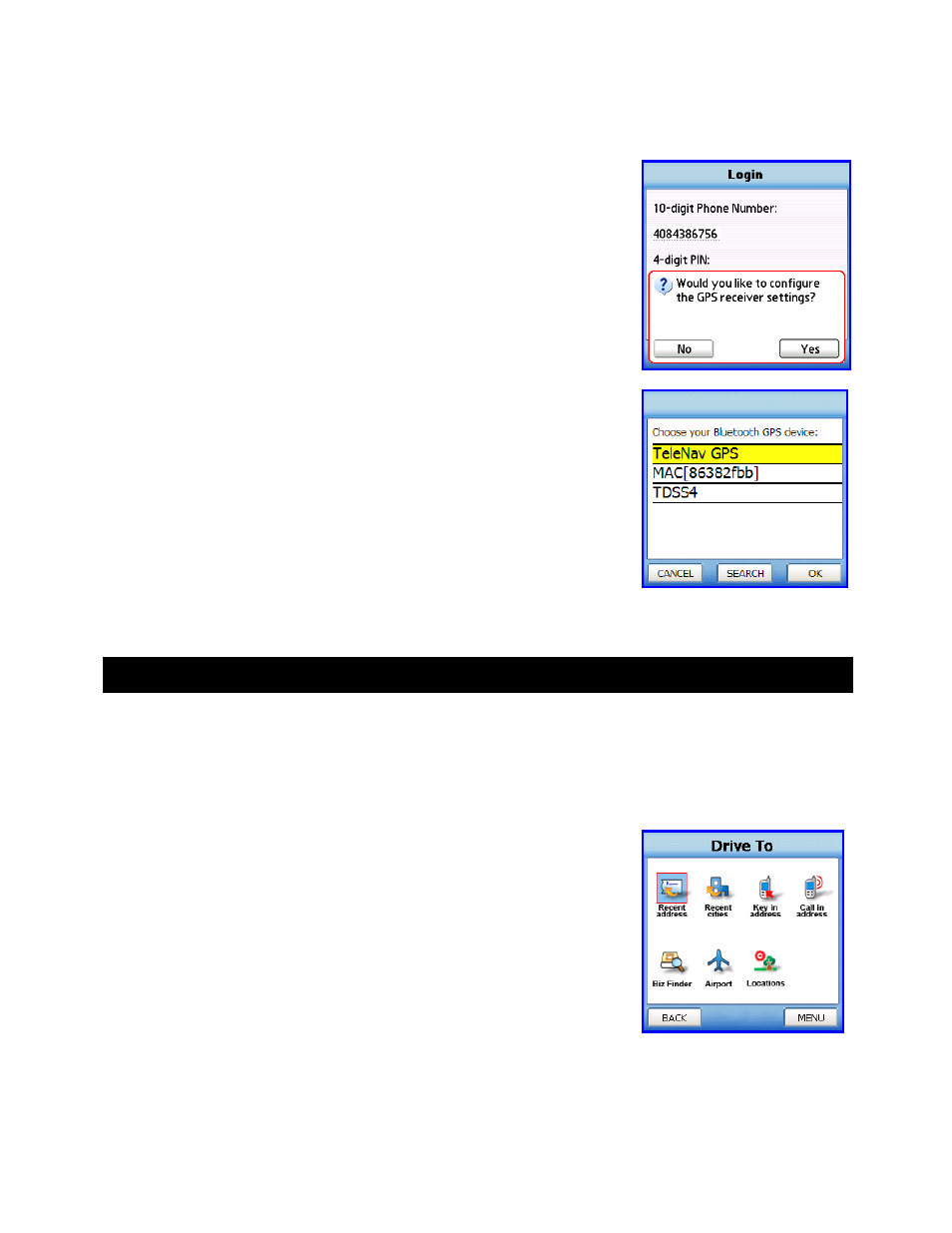 Telenav for Sprint Supported Devices: v4.1 for Sprint PPC-6700 User Manual | Page 12 / 31