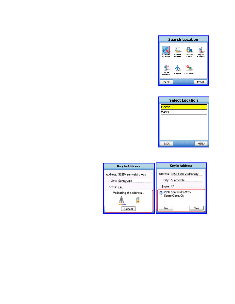 Telenav for Sprint Supported Devices: v4.1 for Sprint PPC-6700 User Manual | Page 15 / 31