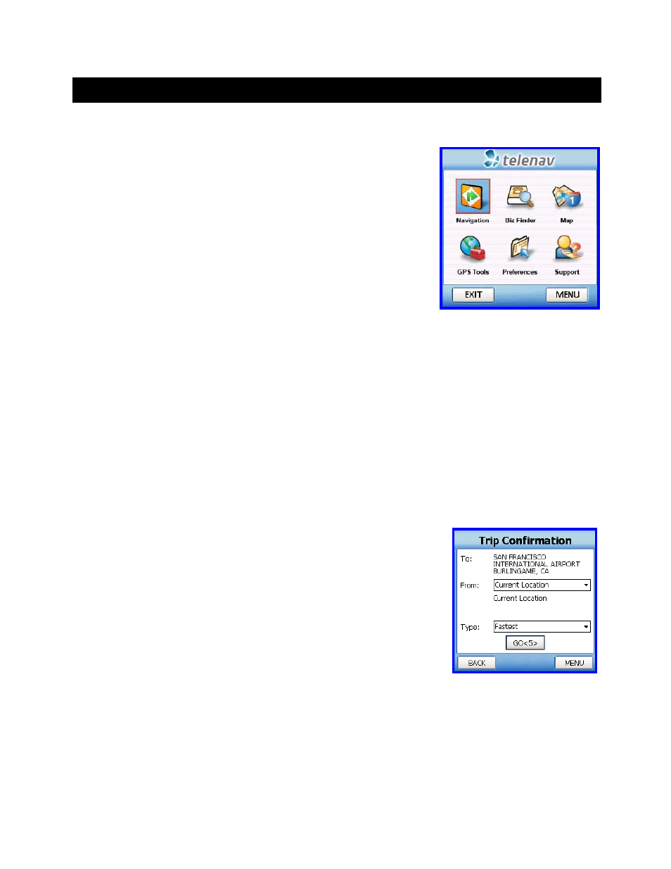 Telenav for Sprint Supported Devices: v4.1 for Sprint PPC-6700 User Manual | Page 16 / 31