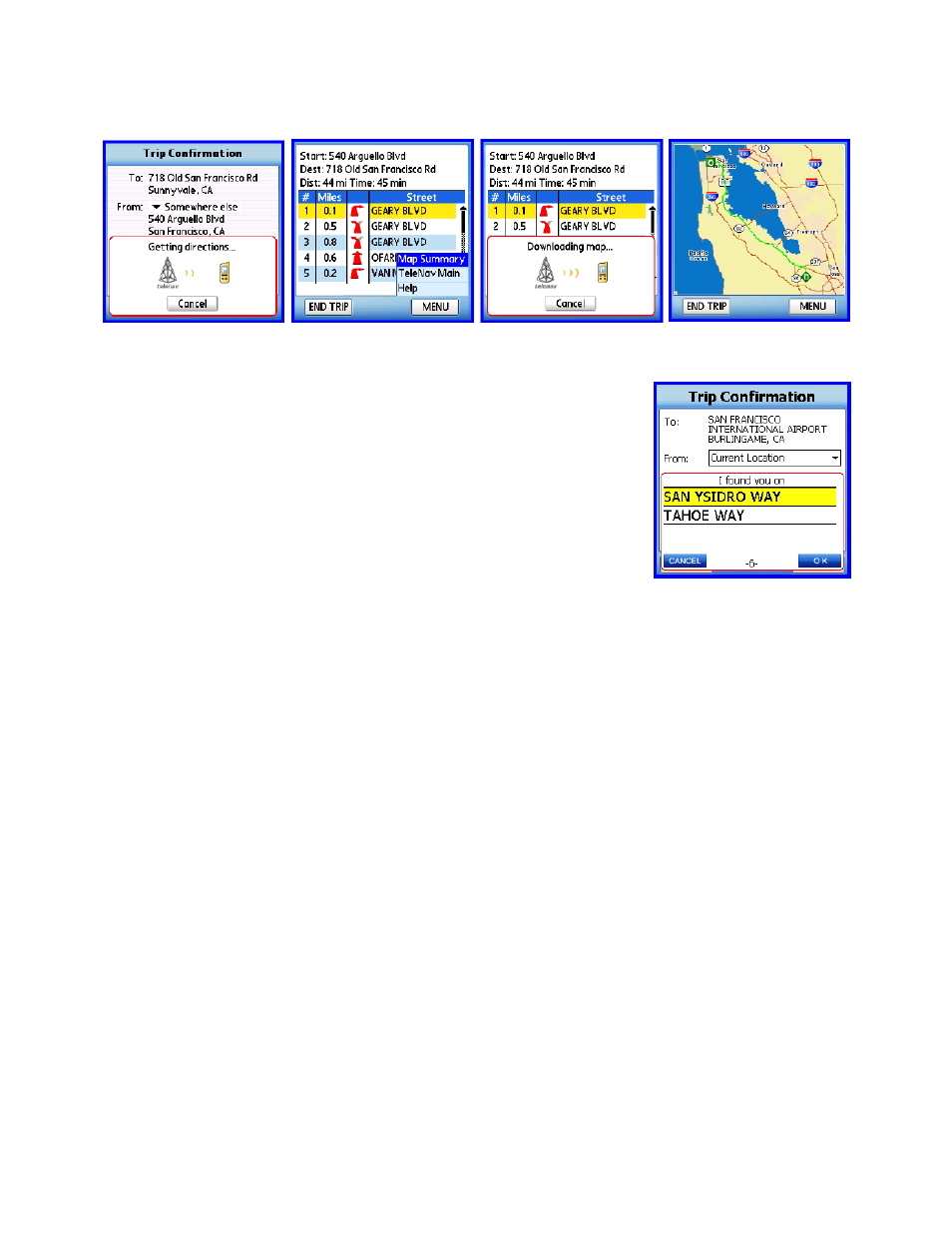 Telenav for Sprint Supported Devices: v4.1 for Sprint PPC-6700 User Manual | Page 17 / 31