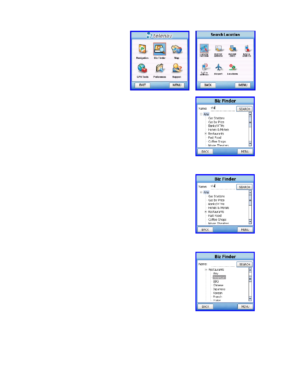 Telenav for Sprint Supported Devices: v4.1 for Sprint PPC-6700 User Manual | Page 21 / 31