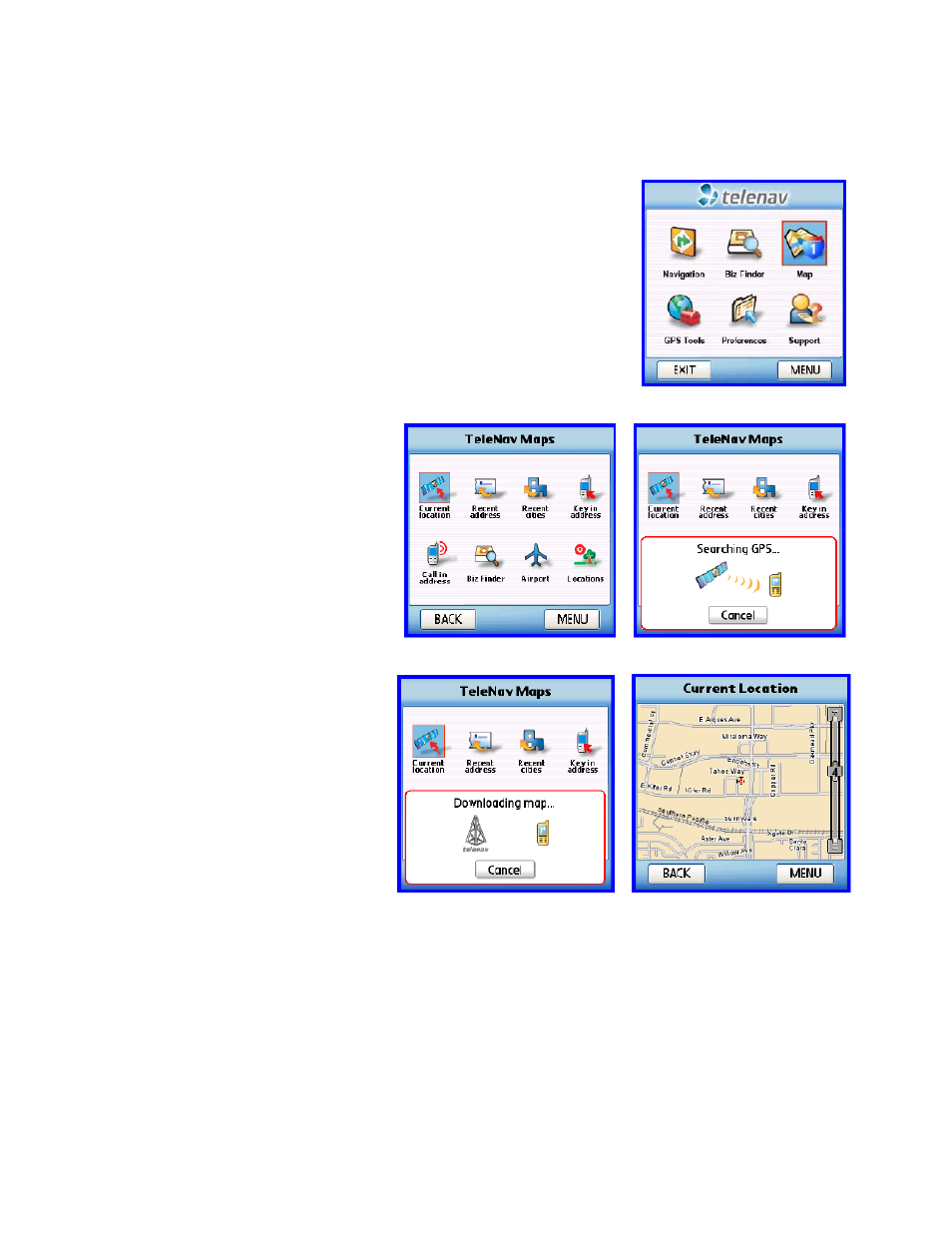 Telenav for Sprint Supported Devices: v4.1 for Sprint PPC-6700 User Manual | Page 23 / 31