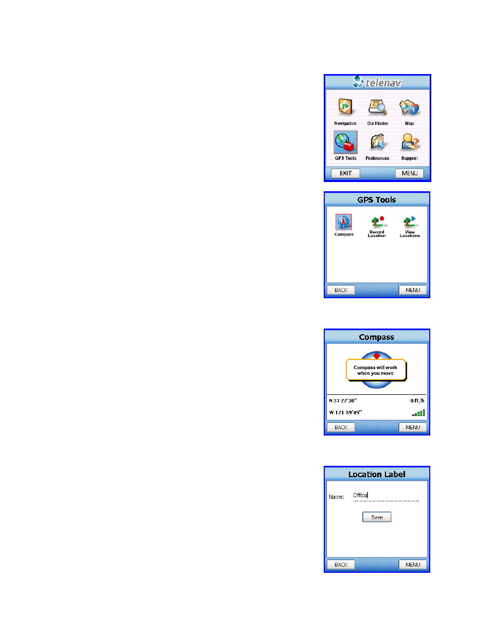 Telenav for Sprint Supported Devices: v4.1 for Sprint PPC-6700 User Manual | Page 24 / 31