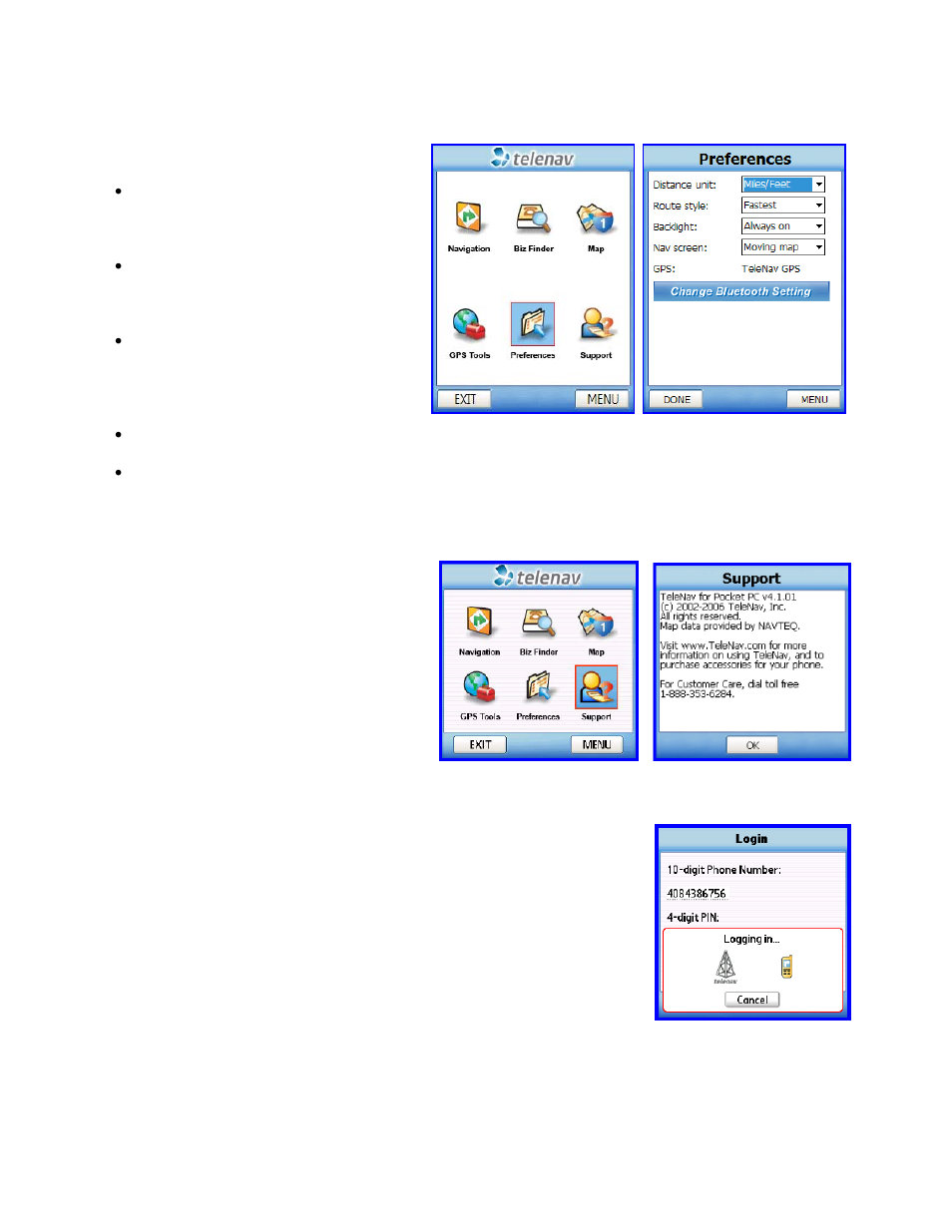 Telenav for Sprint Supported Devices: v4.1 for Sprint PPC-6700 User Manual | Page 26 / 31
