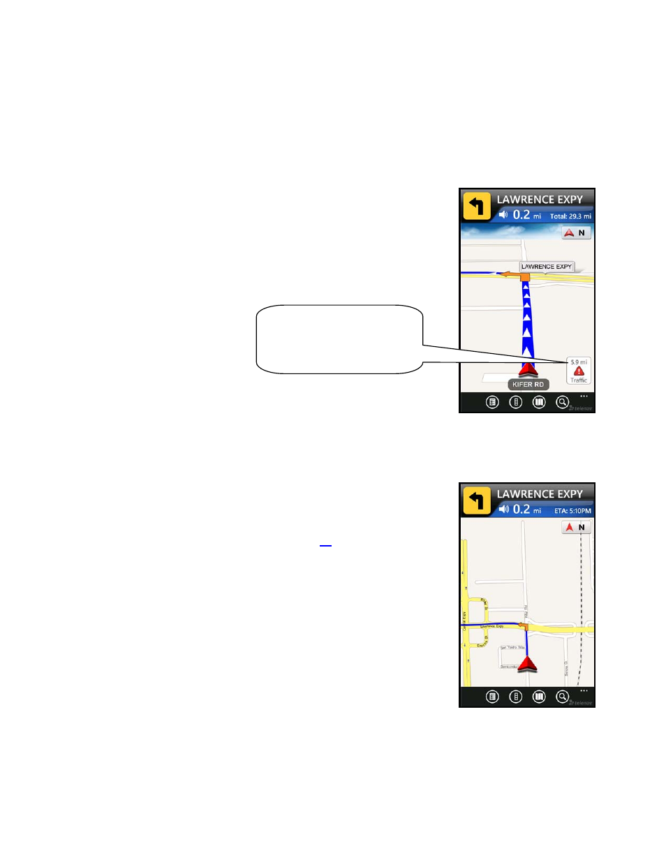 3d moving map, 2d moving map | Telenav for T-Mobile Supported Devices: v5.8 for Windows Phone 7 devices User Manual | Page 24 / 66