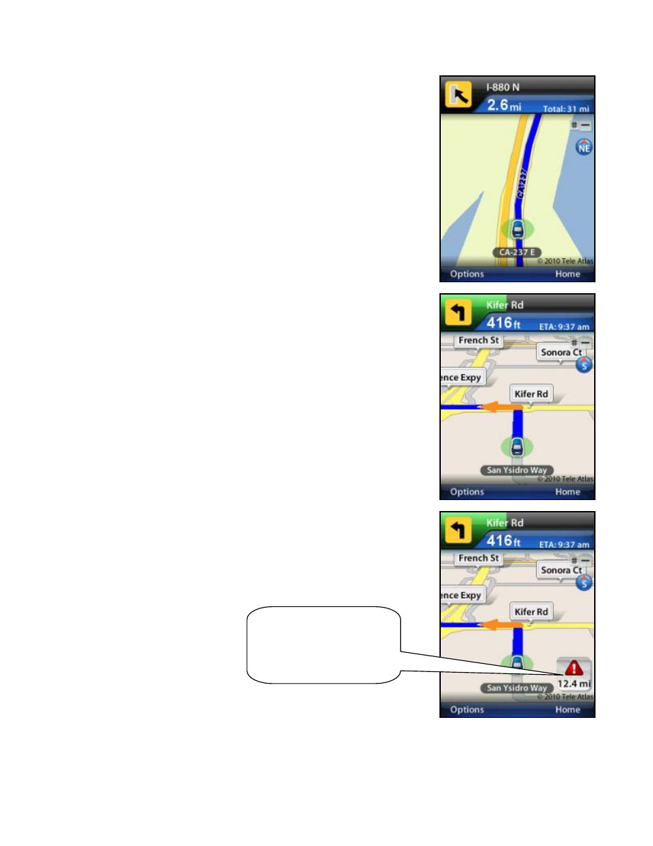 2d map, 3d map | Telenav for T-Mobile Supported Devices: v5.76 for J2ME devices User Manual | Page 28 / 71