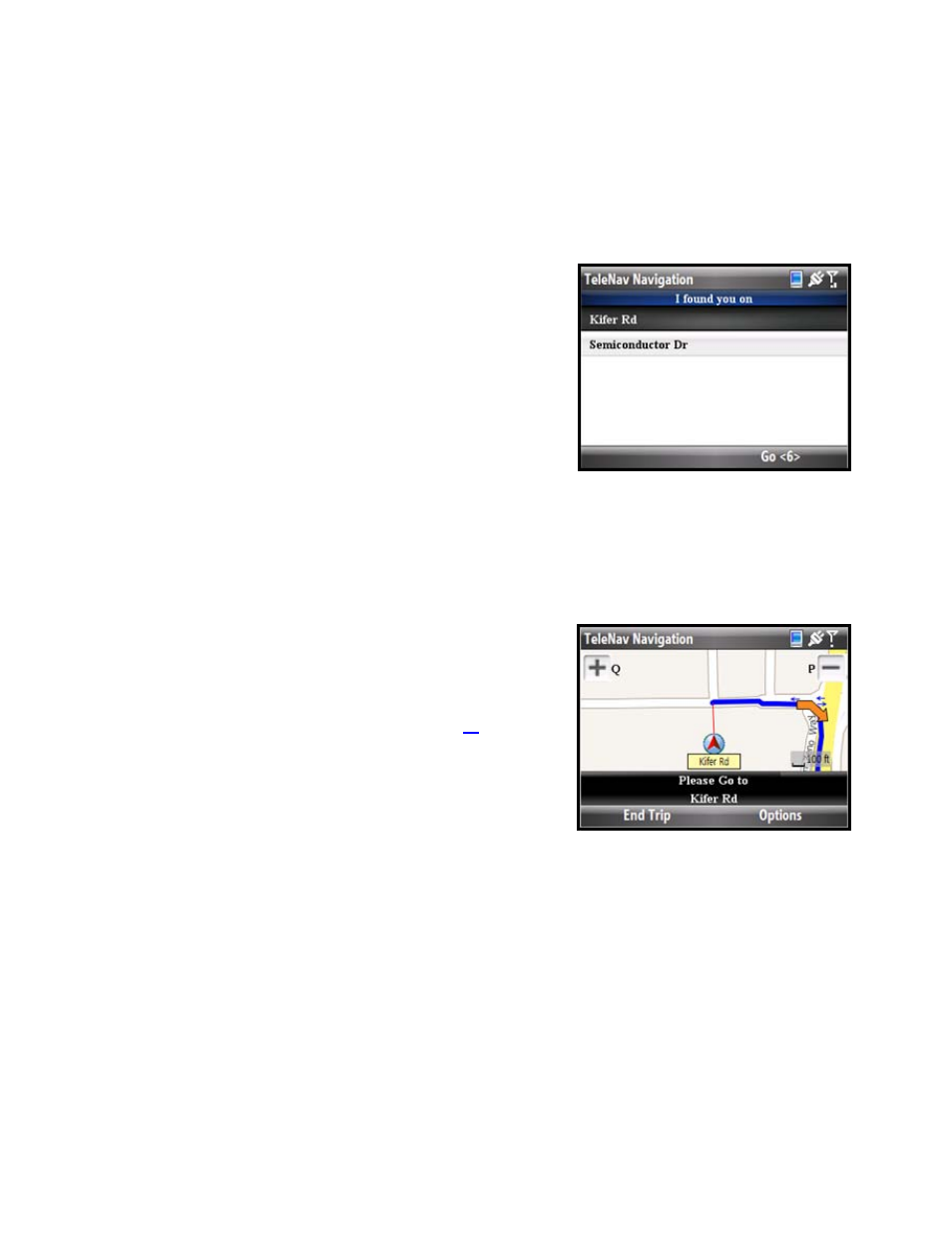 Gps origin refinement, Moving to the nearest street, Audible guidance tones | Telenav for T-Mobile Supported Devices: v5.5 for Windows Mobile HTC devices User Manual | Page 26 / 64