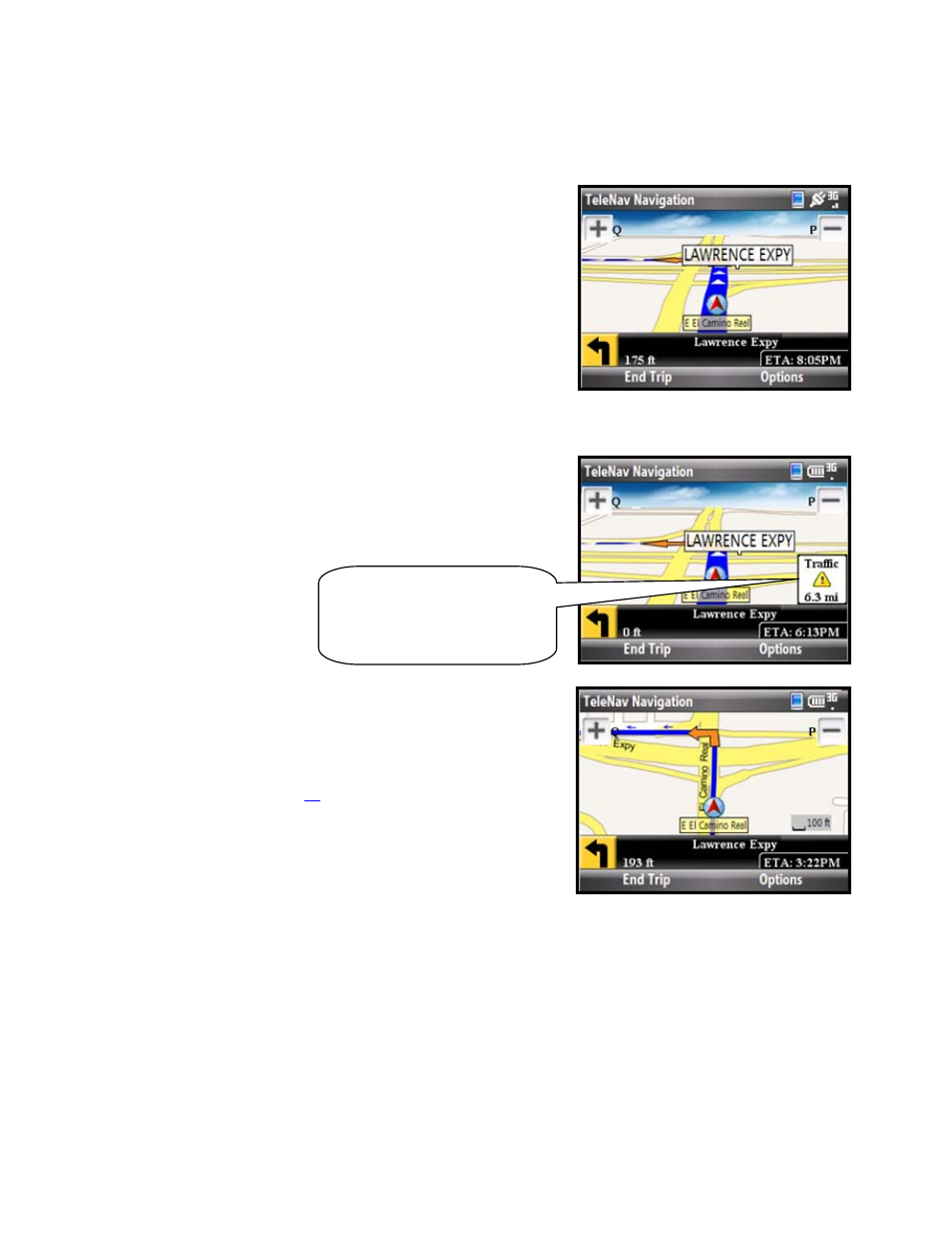 3d moving map, 2d moving map | Telenav for T-Mobile Supported Devices: v5.5 for Windows Mobile HTC devices User Manual | Page 28 / 64