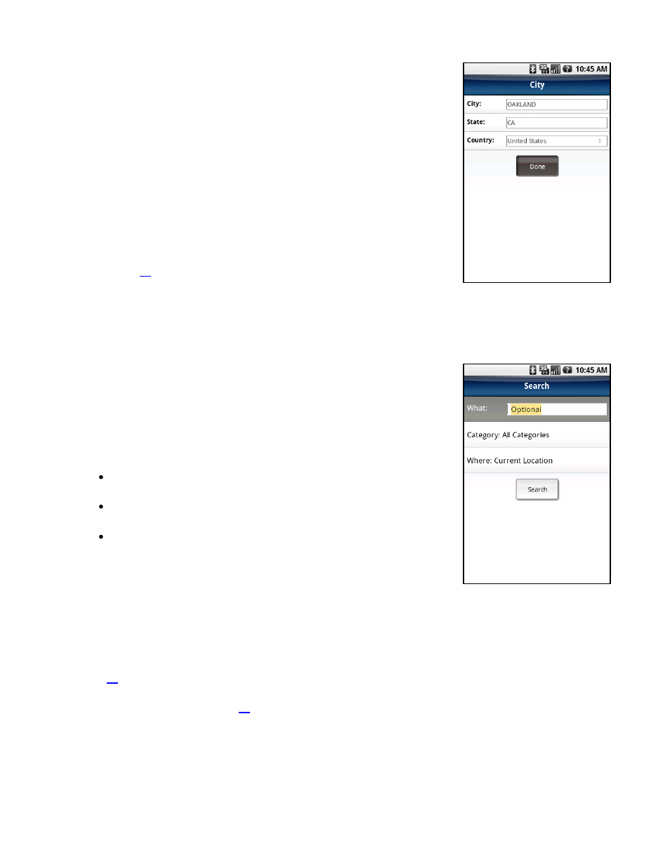 City, Business | Telenav for T-Mobile Supported Devices: v5.5 for Android devices User Manual | Page 24 / 71