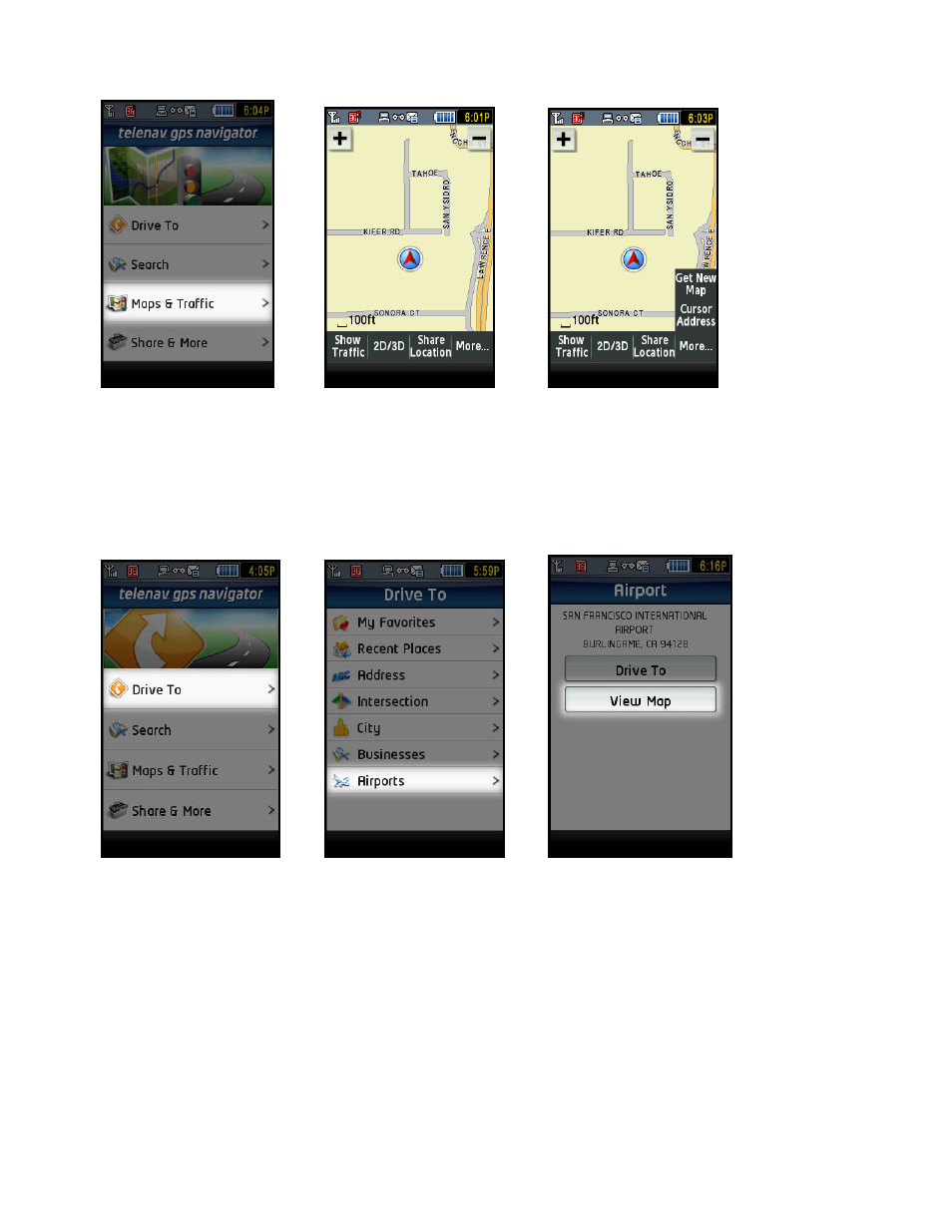 Telenav for T-Mobile Supported Devices: v5.2 for J2ME touch screen devices User Manual | Page 46 / 70