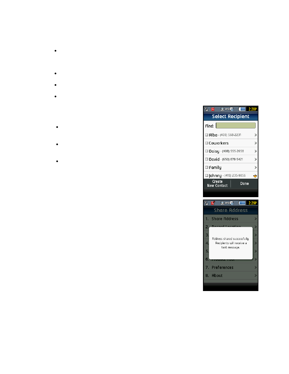 Telenav for T-Mobile Supported Devices: v5.2 for J2ME touch screen devices User Manual | Page 51 / 70