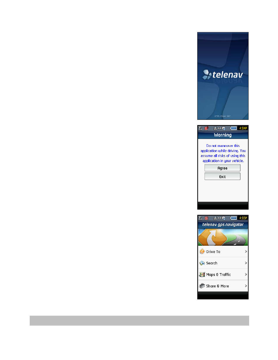 Using telenav gps navigator | Telenav for T-Mobile Supported Devices: v5.2 for Samsung T929 User Manual | Page 10 / 69