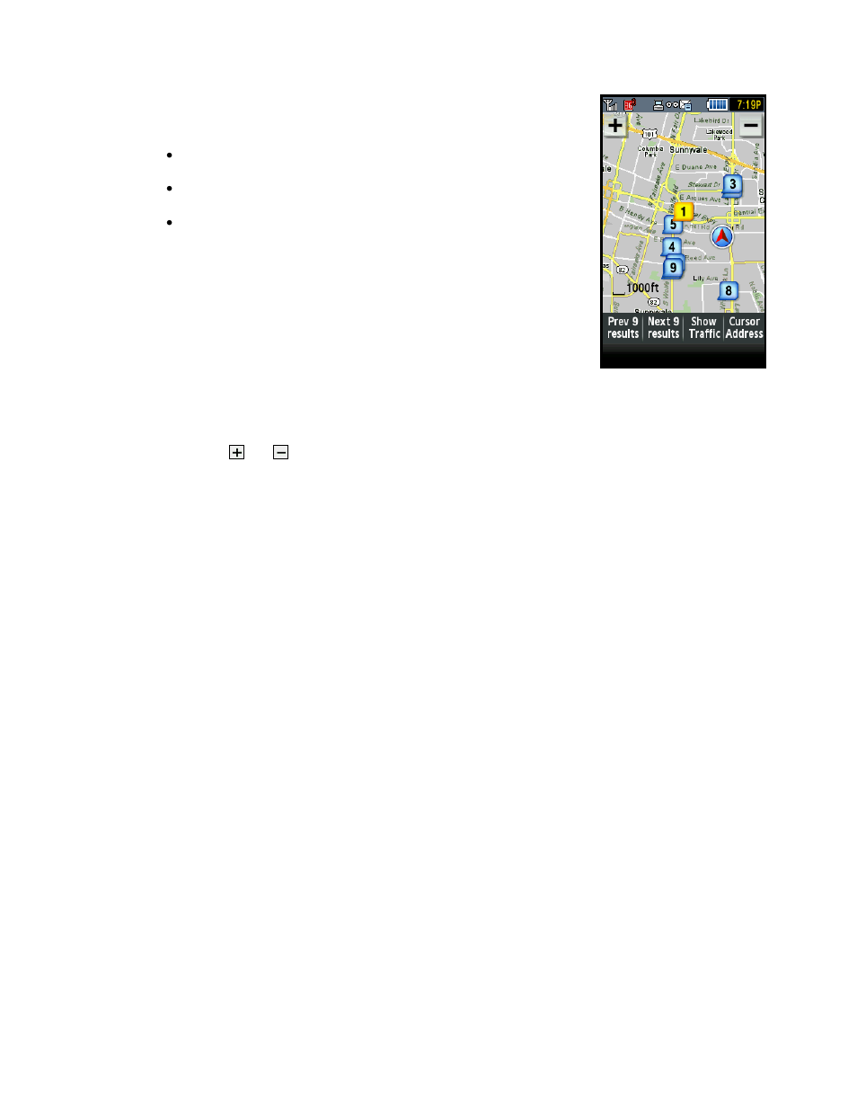 Telenav for T-Mobile Supported Devices: v5.2 for Samsung T929 User Manual | Page 38 / 69