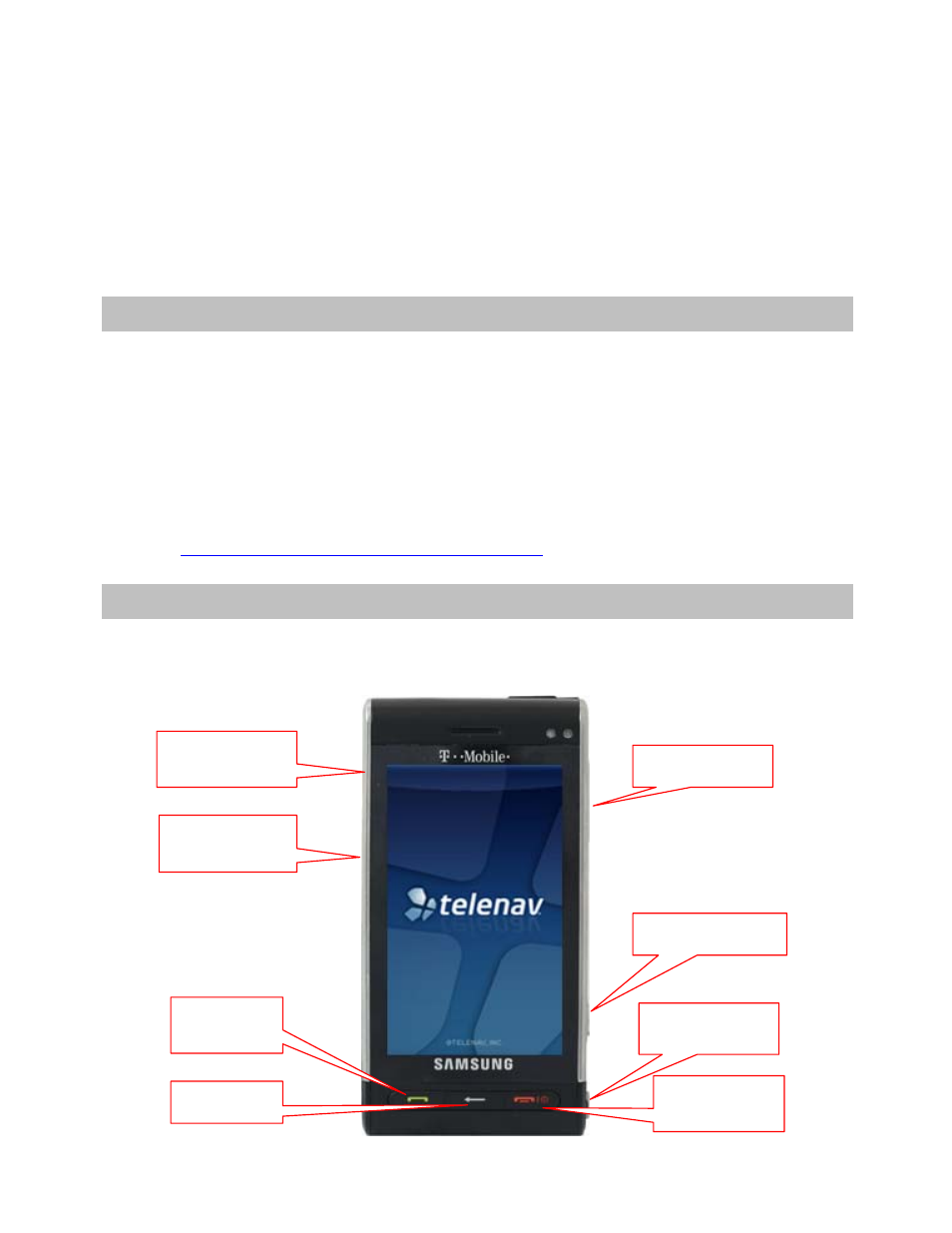 Data service options, The phone controls | Telenav for T-Mobile Supported Devices: v5.2 for Samsung T929 User Manual | Page 6 / 69