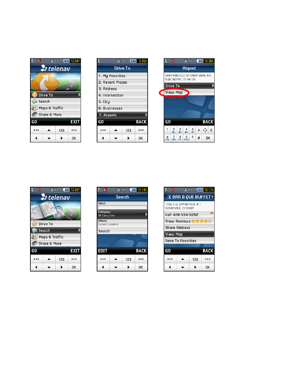 Telenav for T-Mobile Supported Devices: v5.2 for Samsung T919 Users Guide User Manual | Page 43 / 60