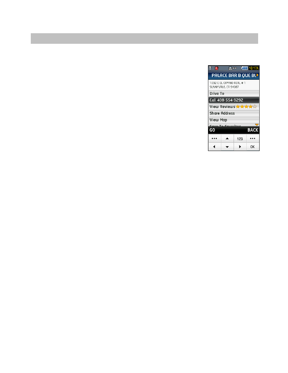 Phone calls, Making a phone call from telenav gps navigator, Taking an incoming call | Interruption of other services | Telenav for T-Mobile Supported Devices: v5.2 for Samsung T919 Users Guide User Manual | Page 54 / 60