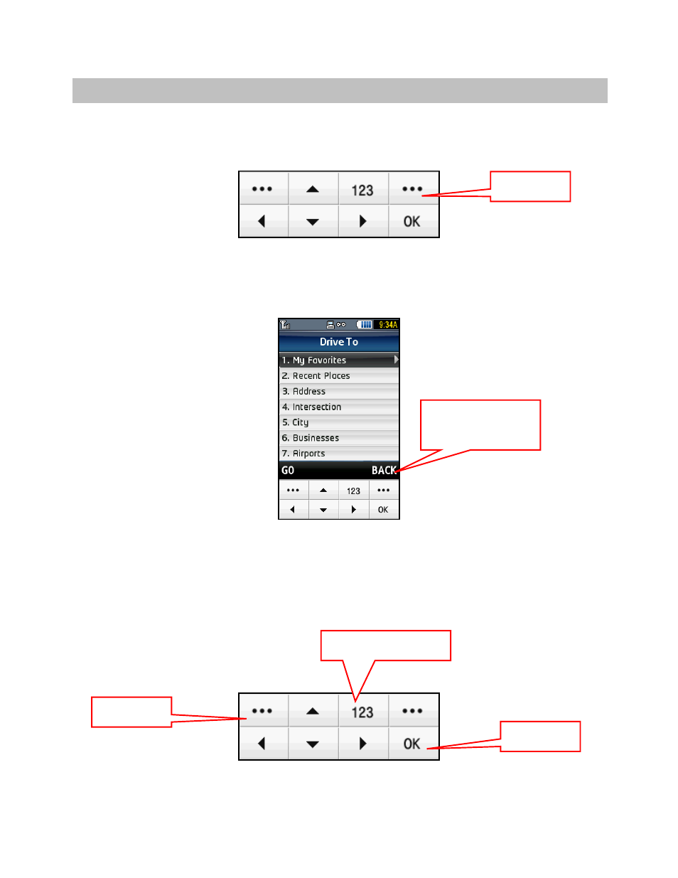 The phone controls | Telenav for T-Mobile Supported Devices: v5.2 for Samsung T919 Users Guide User Manual | Page 7 / 60