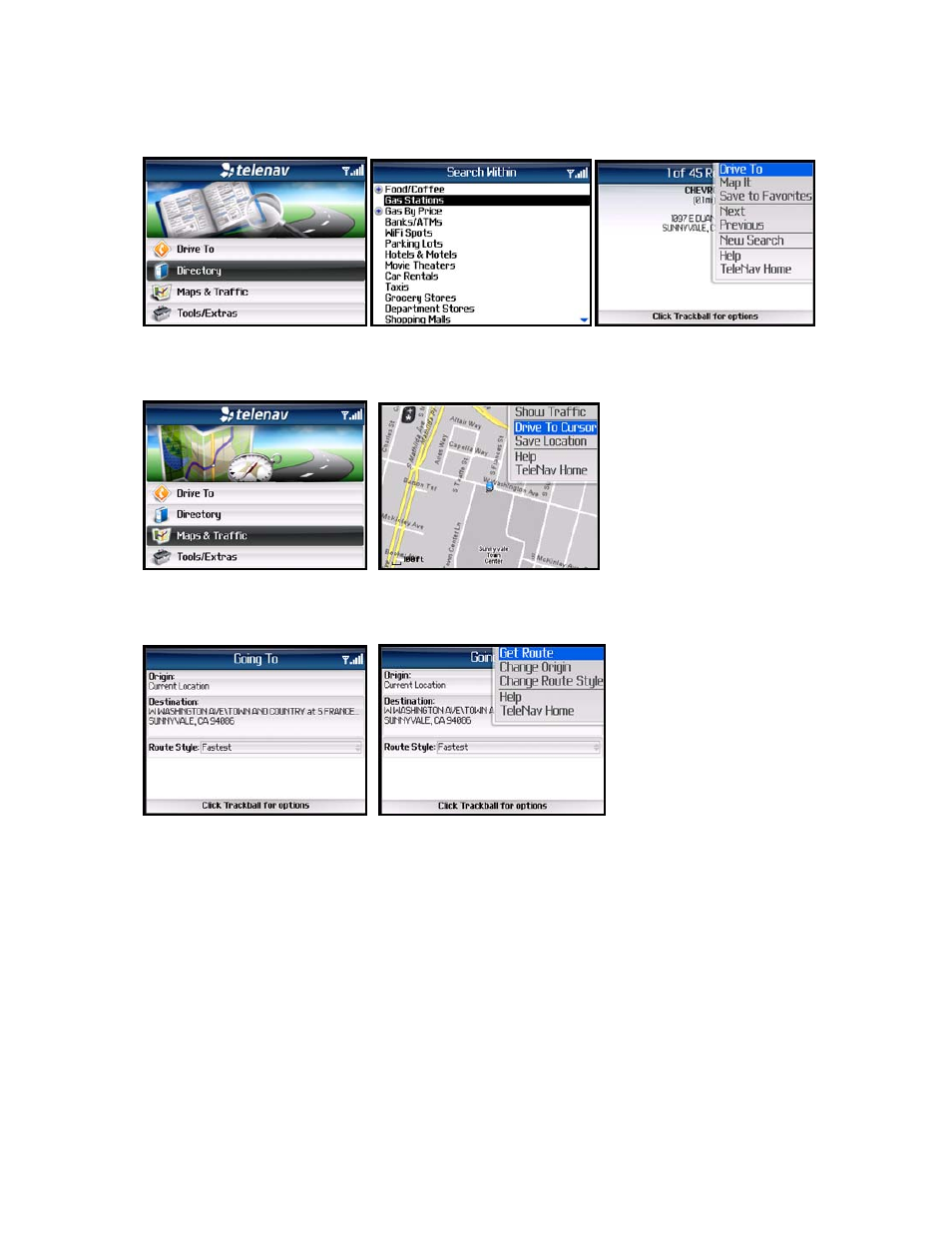 Telenav for T-Mobile Supported Devices: v5.1 for BlackBerry smartphones Users Guide User Manual | Page 14 / 51