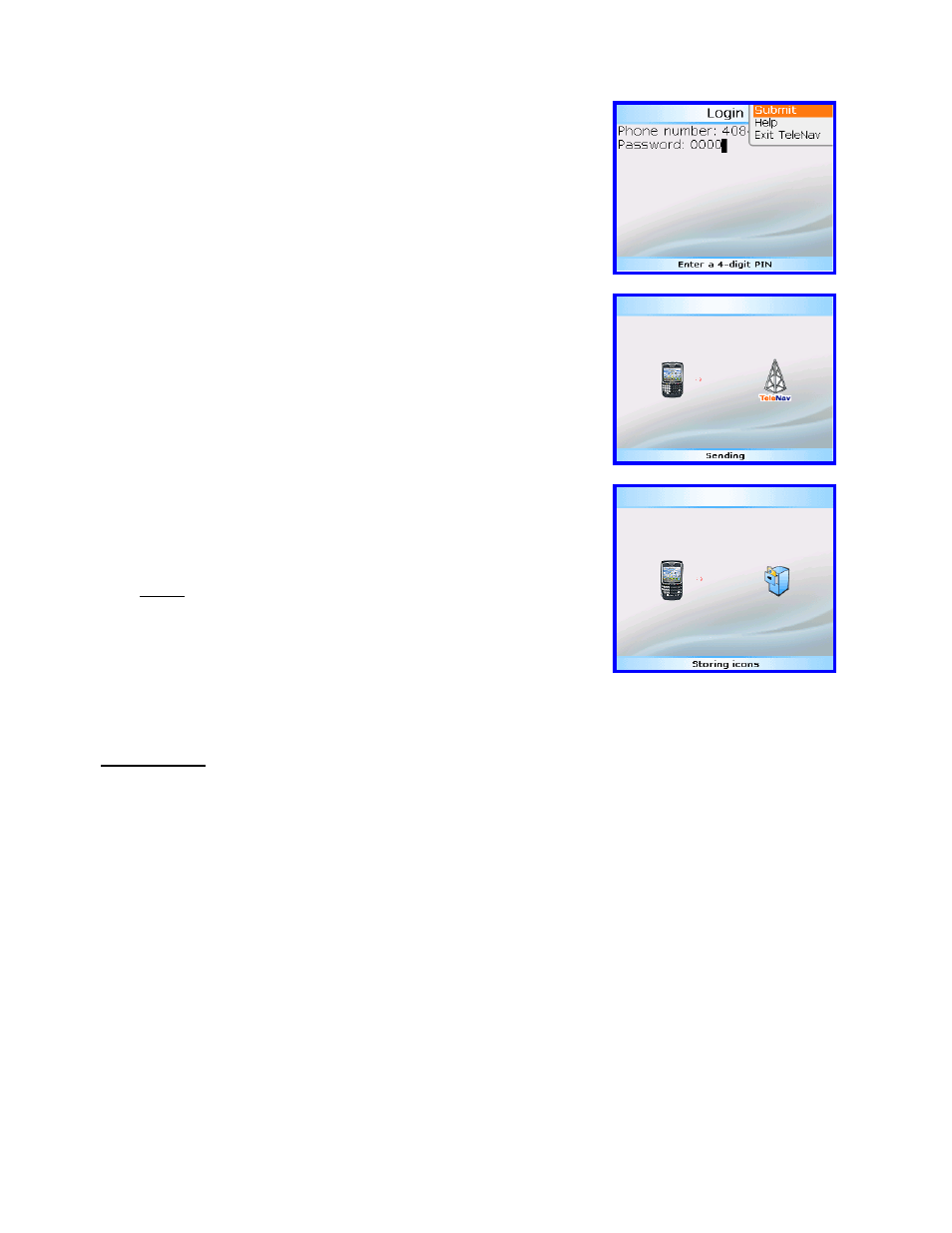 Telenav for T-Mobile Supported Devices: v4.4 for BlackBerry 8100 Pearl User Manual | Page 10 / 33