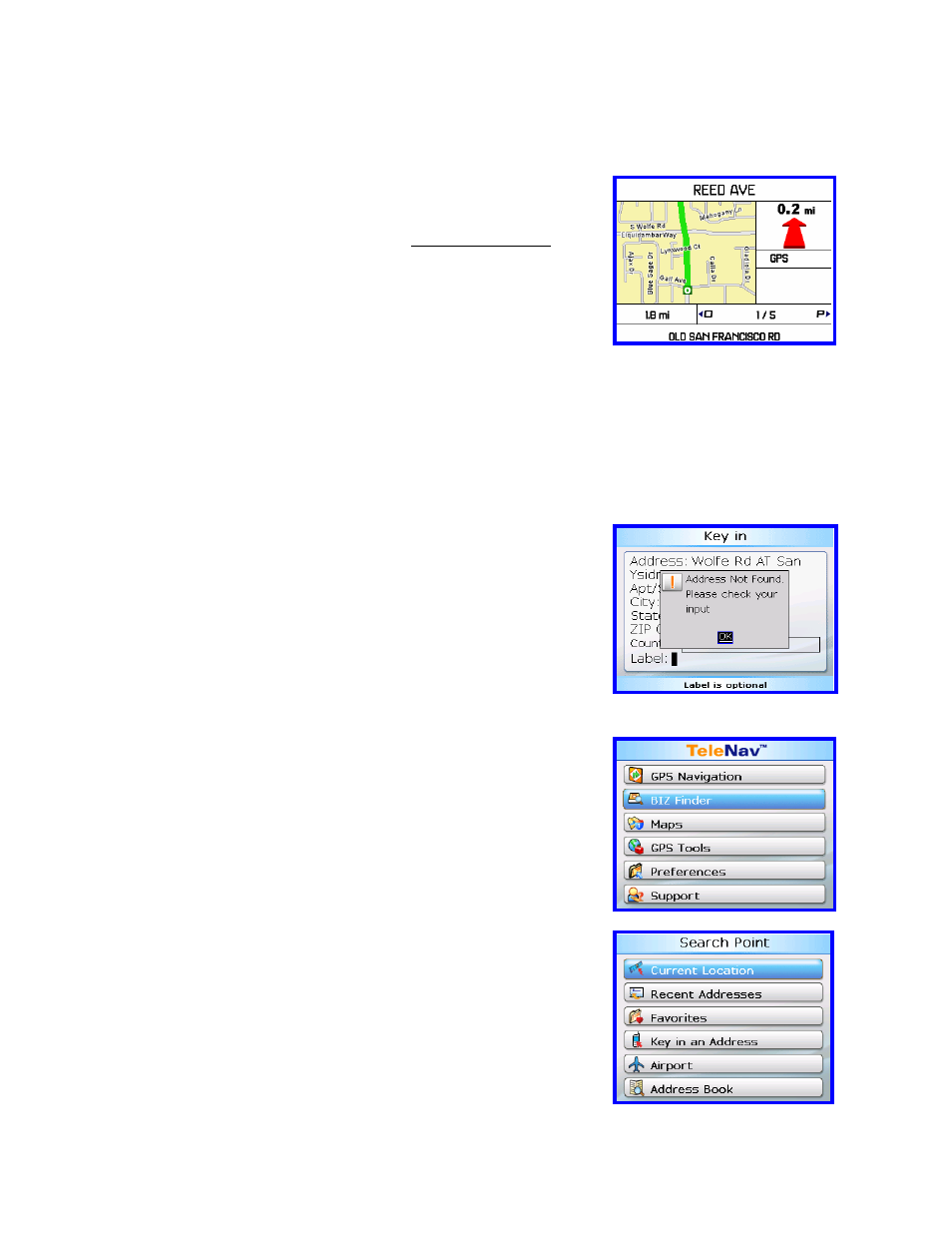 Telenav for T-Mobile Supported Devices: v4.4 for BlackBerry 8100 Pearl User Manual | Page 19 / 33