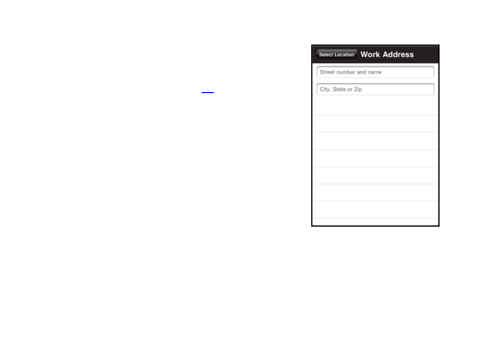 3 set up work, 4 favorites | Telenav for iPhone (open market) Supported Devices: v7.0 User Manual | Page 37 / 153