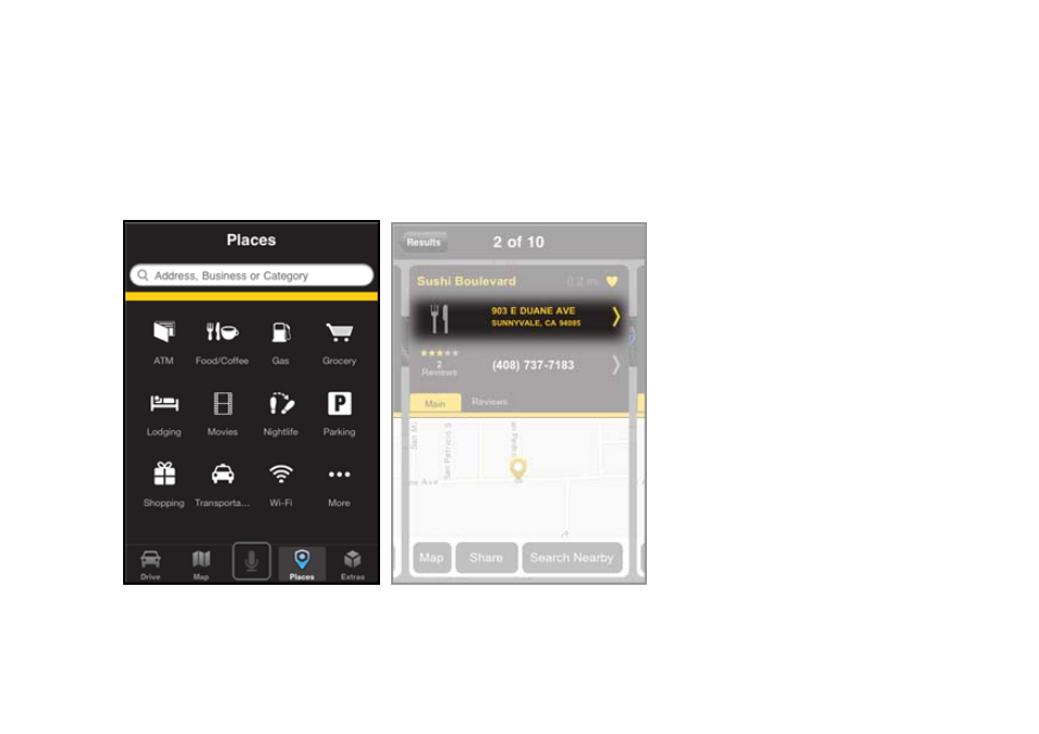 9 other way to get directions | Telenav for iPhone (open market) Supported Devices: v7.0 User Manual | Page 45 / 153