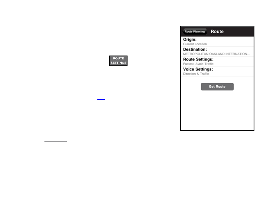 1 editing your route, Edit origin | Telenav for iPhone (open market) Supported Devices: v7.0 User Manual | Page 49 / 153