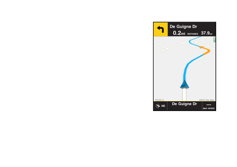 1 3d moving map | Telenav for iPhone (open market) Supported Devices: v7.0 User Manual | Page 53 / 153