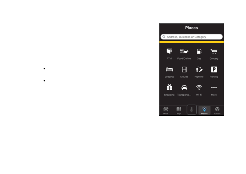 3 places | Telenav for iPhone (open market) Supported Devices: v7.0 User Manual | Page 71 / 153